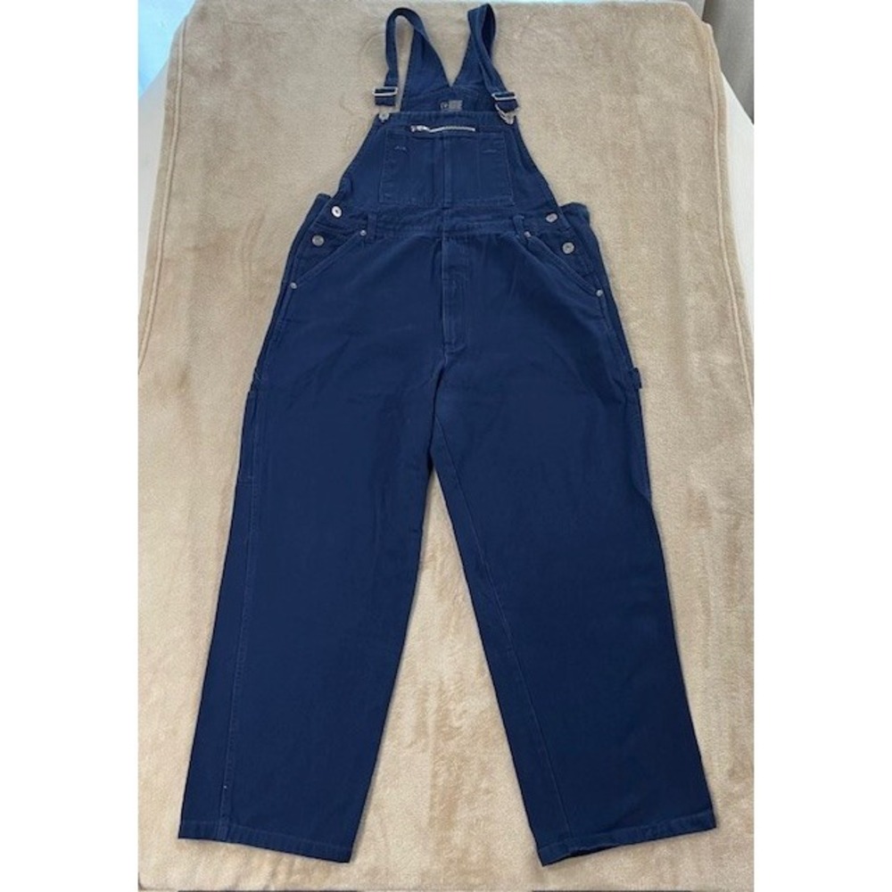 Route 66 long Overall Youth girl Size 13/14 Blue Wash Denim Retro-exc. condition